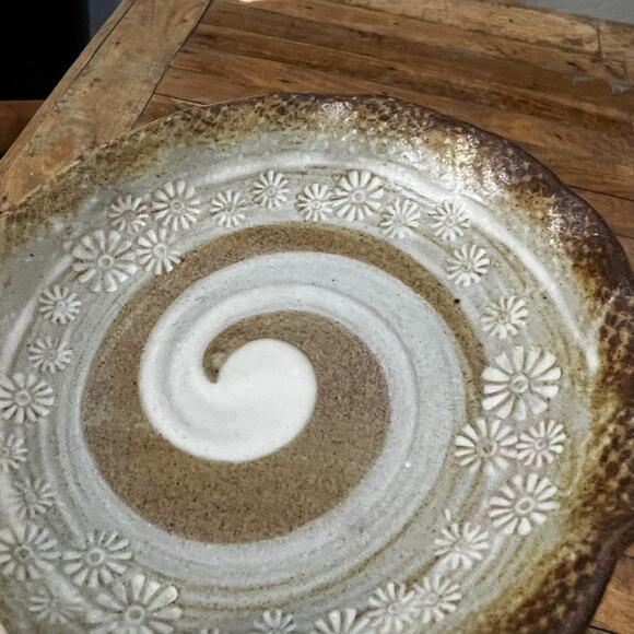 Vintage Korean Stoneware Small Dish Plate 5" - Picture 4 of 8